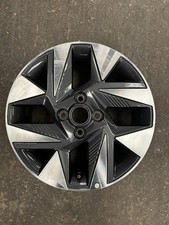 * 15" Genuine Hyundai i10 Alloy Wheel Rim 6J 52910-K7500 POLISHED DIAMOND CUT