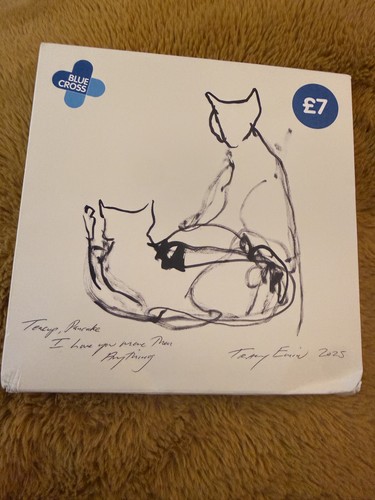 Blue cross christmas cards - cross,