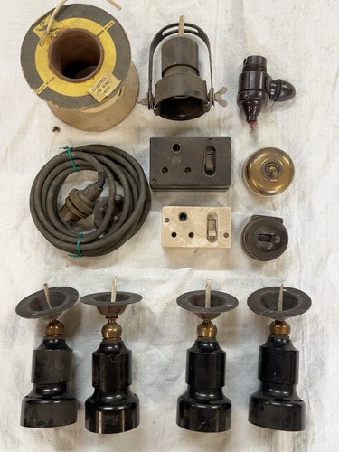 Vintage bakelite electrical - vintage,
