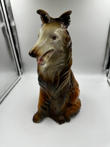 Porcelain figurine collie - -,