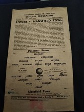 VINTAGE DONCASTER ROVERS V