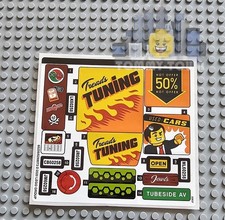 Lego City STICKER SHEET ONLY