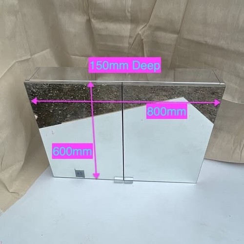Double door mirror cabinet - door,