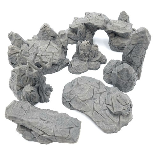 Fantasy rocks set with - set,