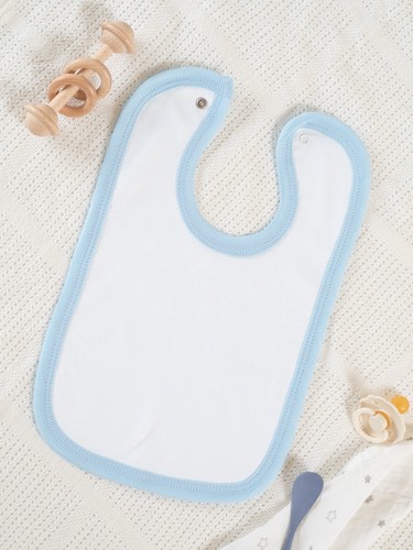 Baby bibs white and - -,