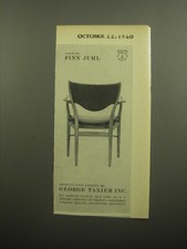 1960 George Tanier Chair by