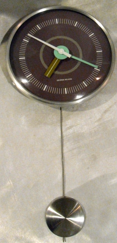 George nelson wall clock with - wall,