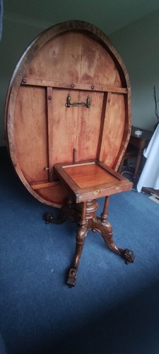 Antique victorian burr - victorian, walnut