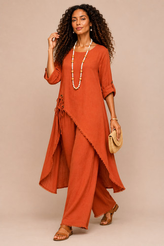 Lagenlook tabard style piece - tabard,