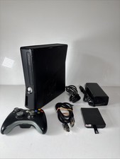 XBOX 360 SLIM Console 60GB   | 1 Controller - STANDARD PLAYERS CONDITION GRADE C