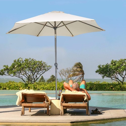 Garden parasol cream - 2m,