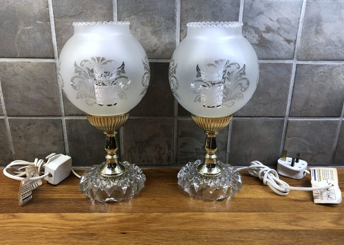 Vintage pair globe - pair,