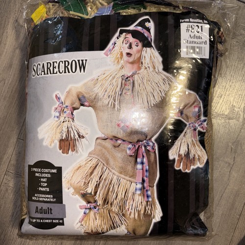 Deluxe scarecrow costume - deluxe,
