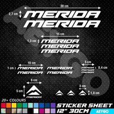 MERIDA Vinyl Decal Stickers