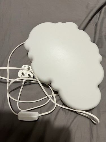 Ikea white cloud lamp - lamp, wall