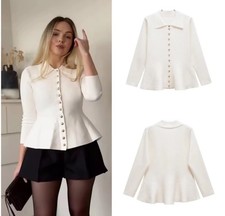 Zara Women's Plain Peplum