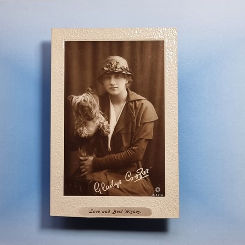 Edwardian actress postcard - edwardian,