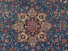 10x13 BLUE ANTIQUE RUG