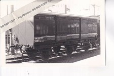 6 WHEEL STORES VAN - EX LNWR FISH VAN - @ RUGBY IN 1968 - # W2042 - MODELLERS??