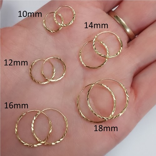 Pair sleeper hoop earrings - pair, of