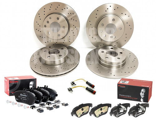 Front rear brake - rear, discs