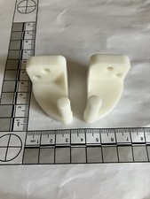 Shower door hinges quater circle type pair