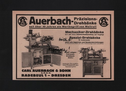 Radebeul advertising 1941 - advertising,