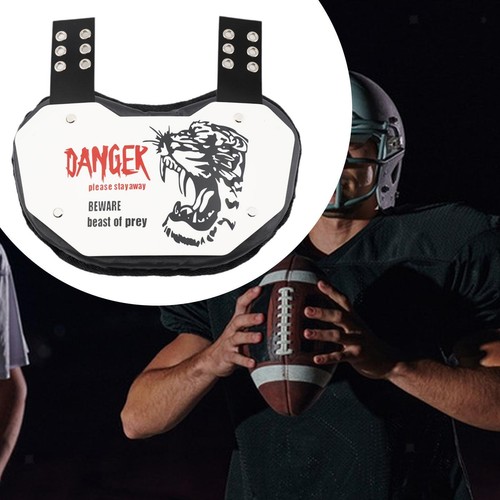 Protective football back pad - football,