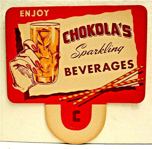 Old chokola soda - old, bottle