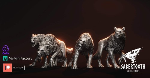 Dire wolves x10 from