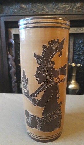 Vintage glazed aztec - ,