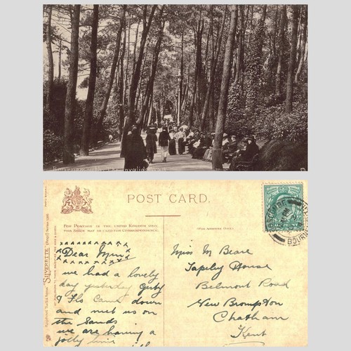 Vintage postcard bournemouth - vintage,