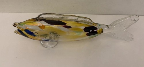 Hand blown art - hand, fish