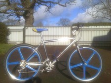 mountain bike chrome retro duralite falcon atb