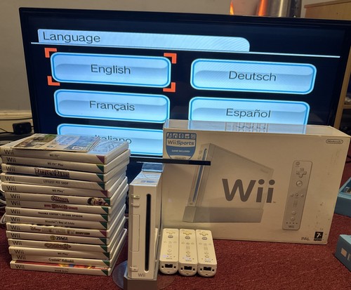 Nintendo wii console with - nintendo,