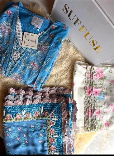 Suffuse blue cotton - suffuse,