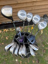FULL RIGHT HAND LADIES BENROSS GOLF SET WITH ADAMS CART BAG. Free Post