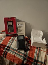 Sony Watchman FD-240BE Black With Box Working Handheld Tv