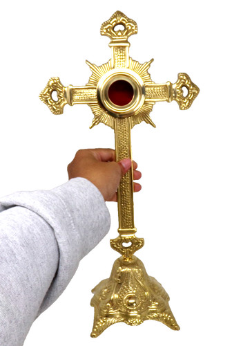 High polished brass - high,