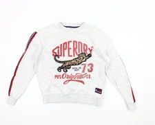 Superdry Men's Grey Logo
