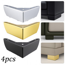 4 Pcs Furniture Sofa Leg Replacement L Shape Corner Feet For Sofa, Beds, Cabinet