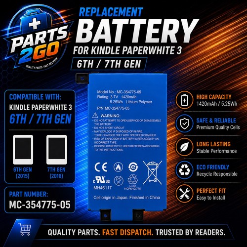 Battery for kindle paperwhite - for,