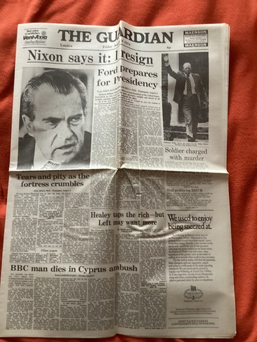 Nixon resigns guardian - nixon,