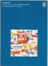 British Leyland 'Transport 73' brochure: 1973 guide to BL cars, vans, trucks etc