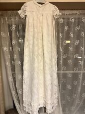 Handmade christening gown