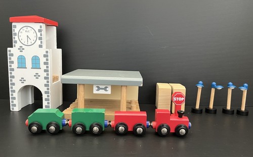 Elc wooden train compatible - elc,