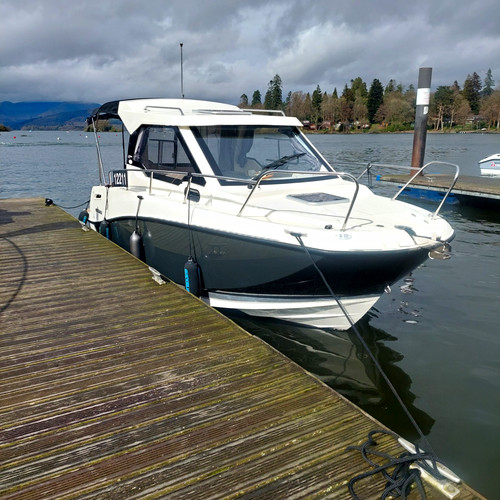 Boat cruiser outboard - boat,