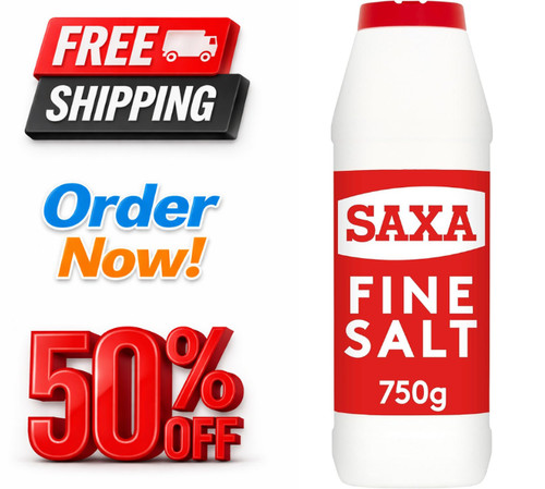 Saxa fine table salt - table,
