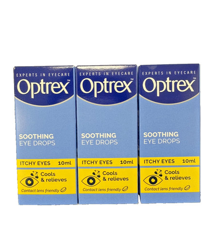 Optrex soothing eye drop itchy - optrex,