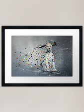 Dalmatian puppy Framed Art